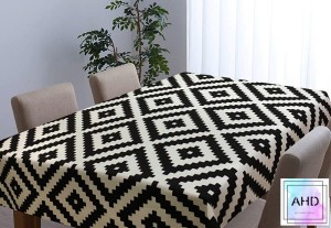 Obrus welurowy piksel czarny biały 140x180 welur velvet