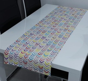 Bieżnik strzałki pastele 40x140