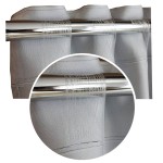 Taśma 10 cm TUNELOWA SYLIKON - na metry