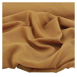 Tkanina woal gładki 300 cm wys. kolorowy WOAL CAPPUCCINO na firanki dekoracje