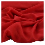 Tkanina woal gładki 300 cm wys. kolorowy WOAL CZERWONY na firanki dekoracje
