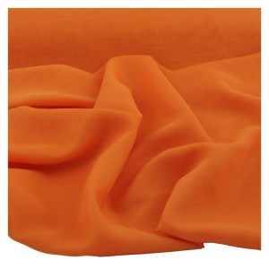 Tkanina woal gładki 300 cm wys. kolorowy WOAL POMARAŃCZOWY na firanki dekoracje