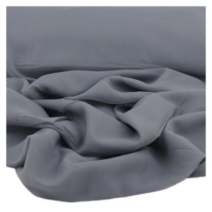 Tkanina woal gładki 300 cm wys. kolorowy WOAL SZARY na firanki dekoracje